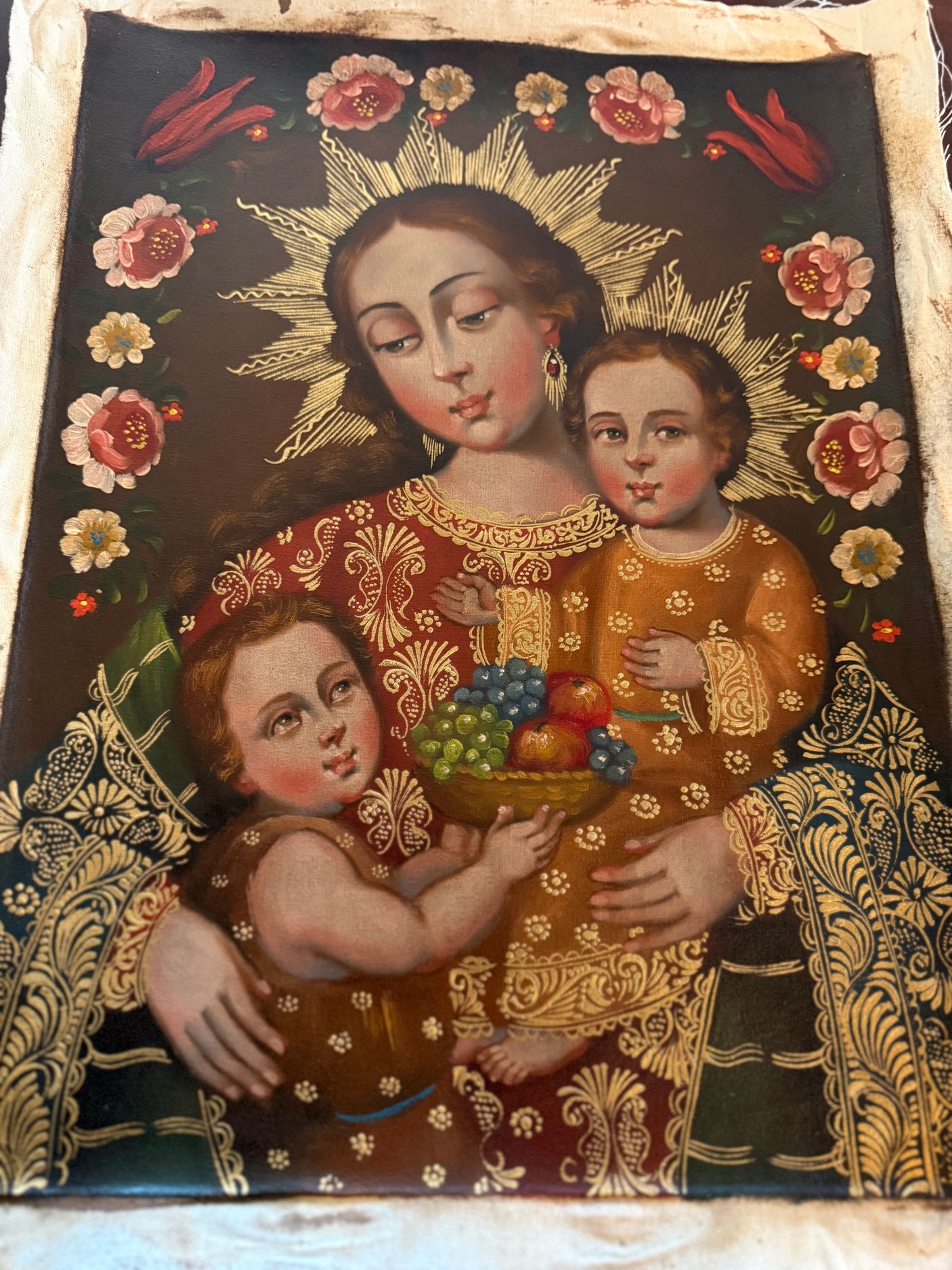 Mary with Jesus and John the Baptist