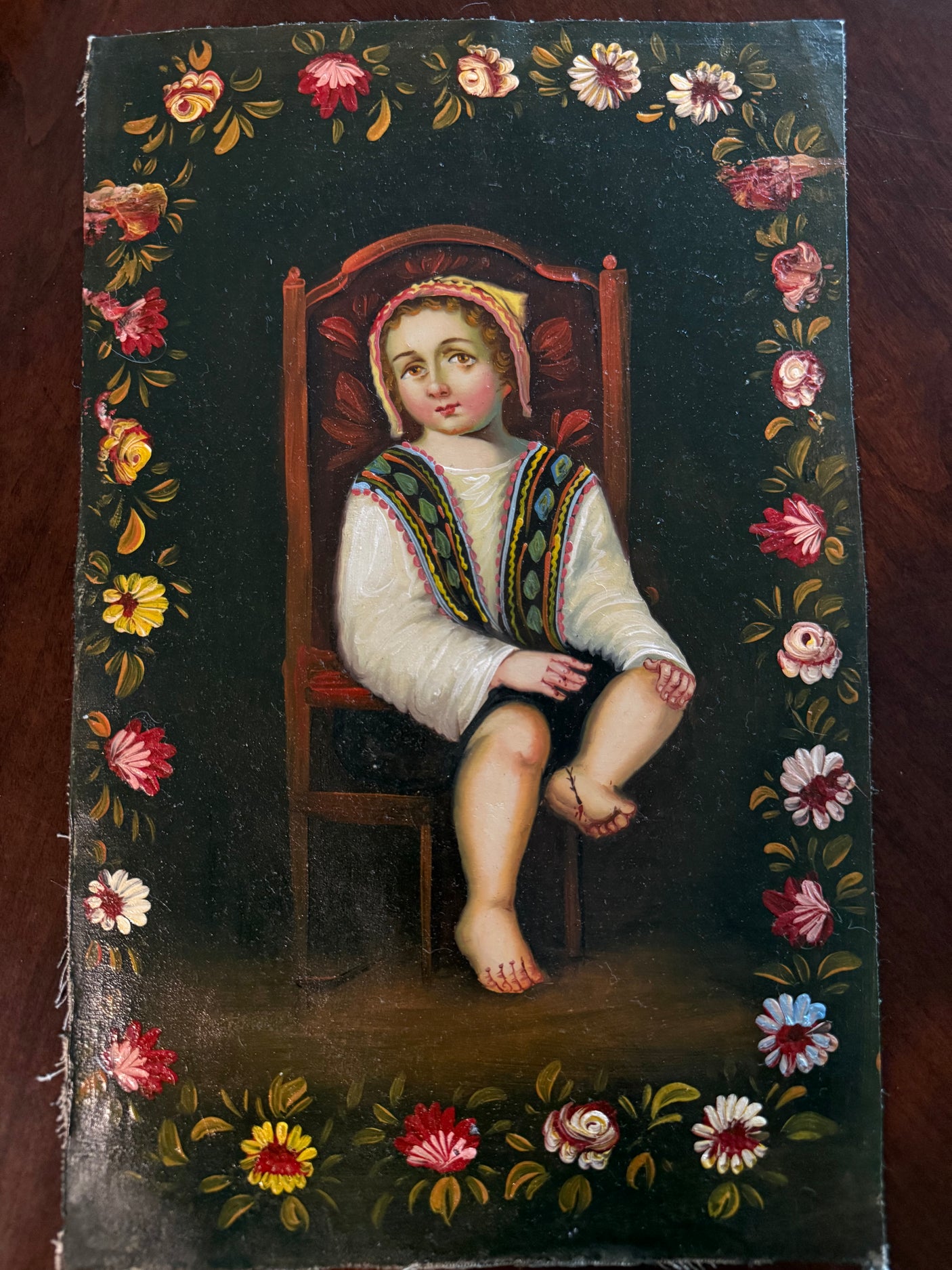 The Infant Christ Pricked by a Thorn