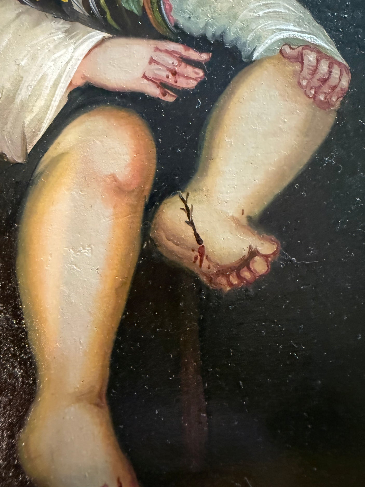 The Infant Christ Pricked by a Thorn