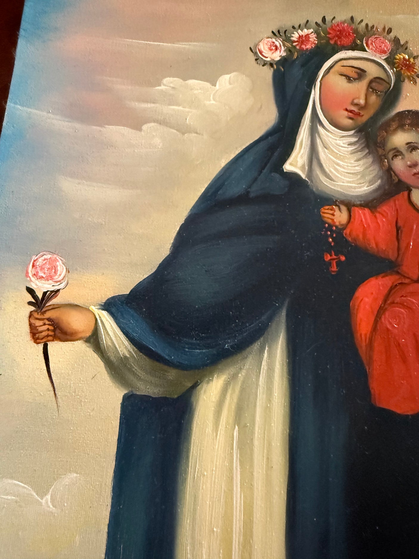 Saint Rose of Lima with Jesus