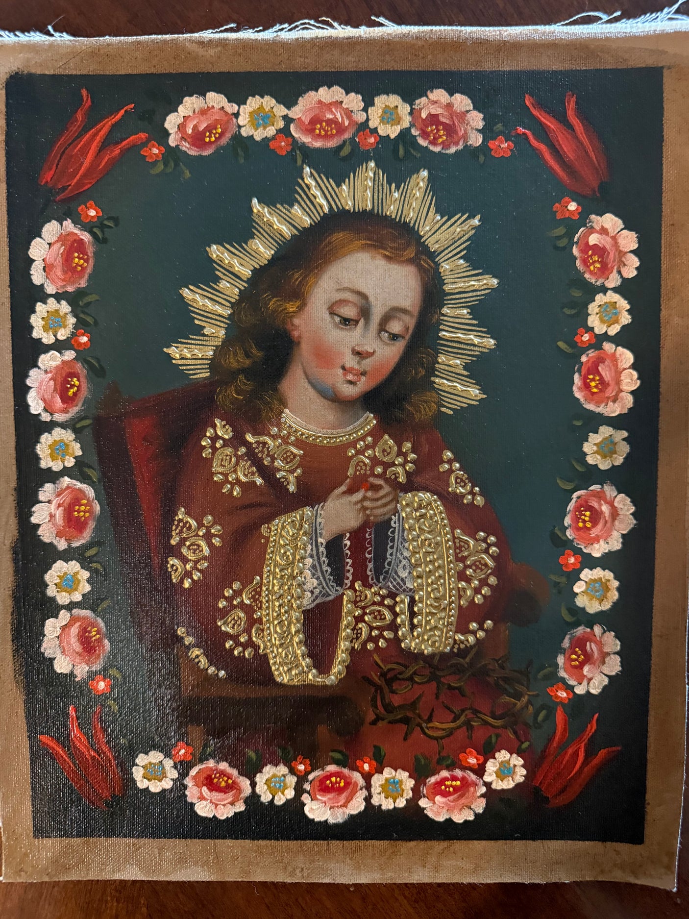 Child Jesus with Thorns