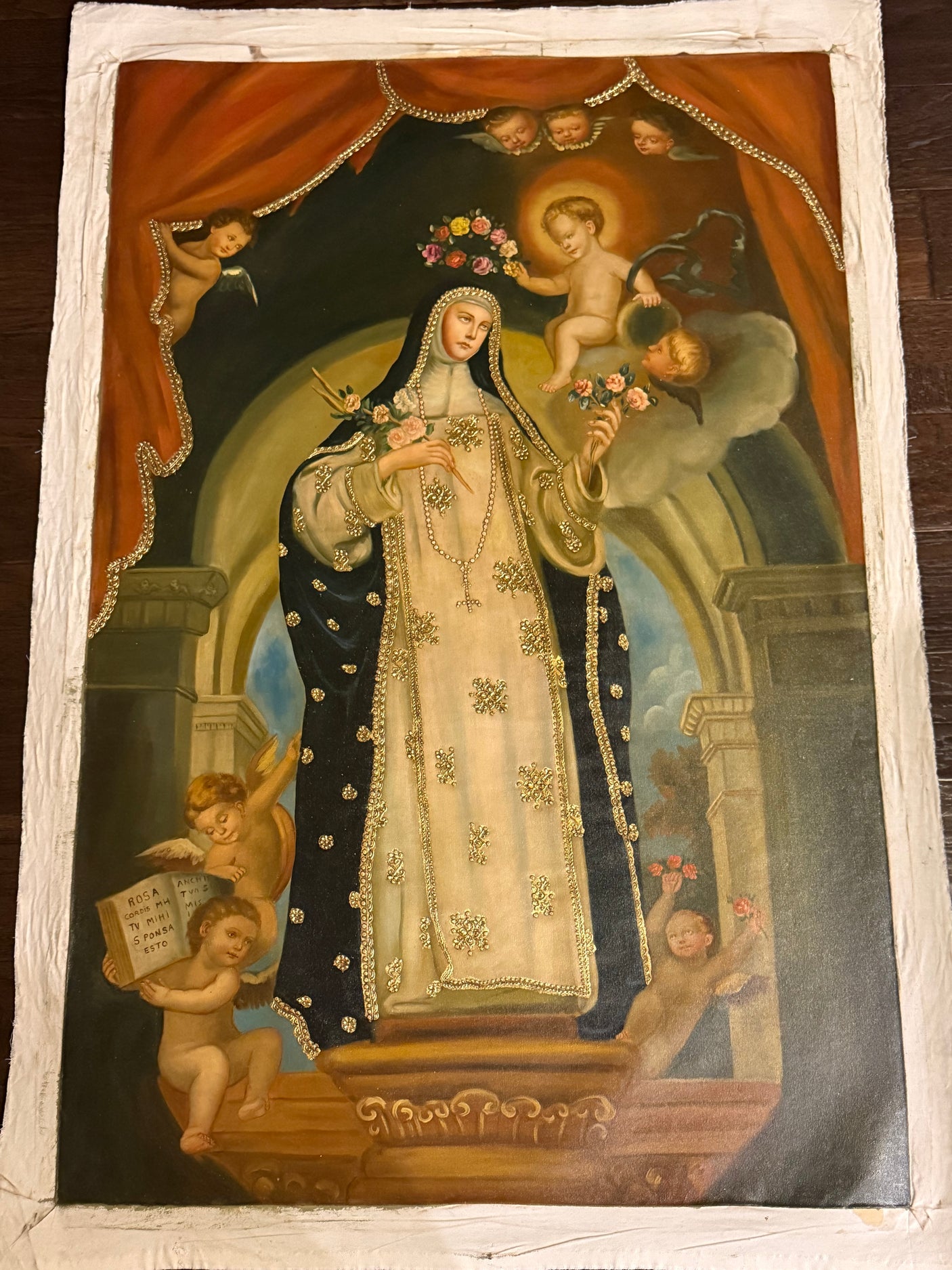 Saint Rose of Lima with Child Jesus