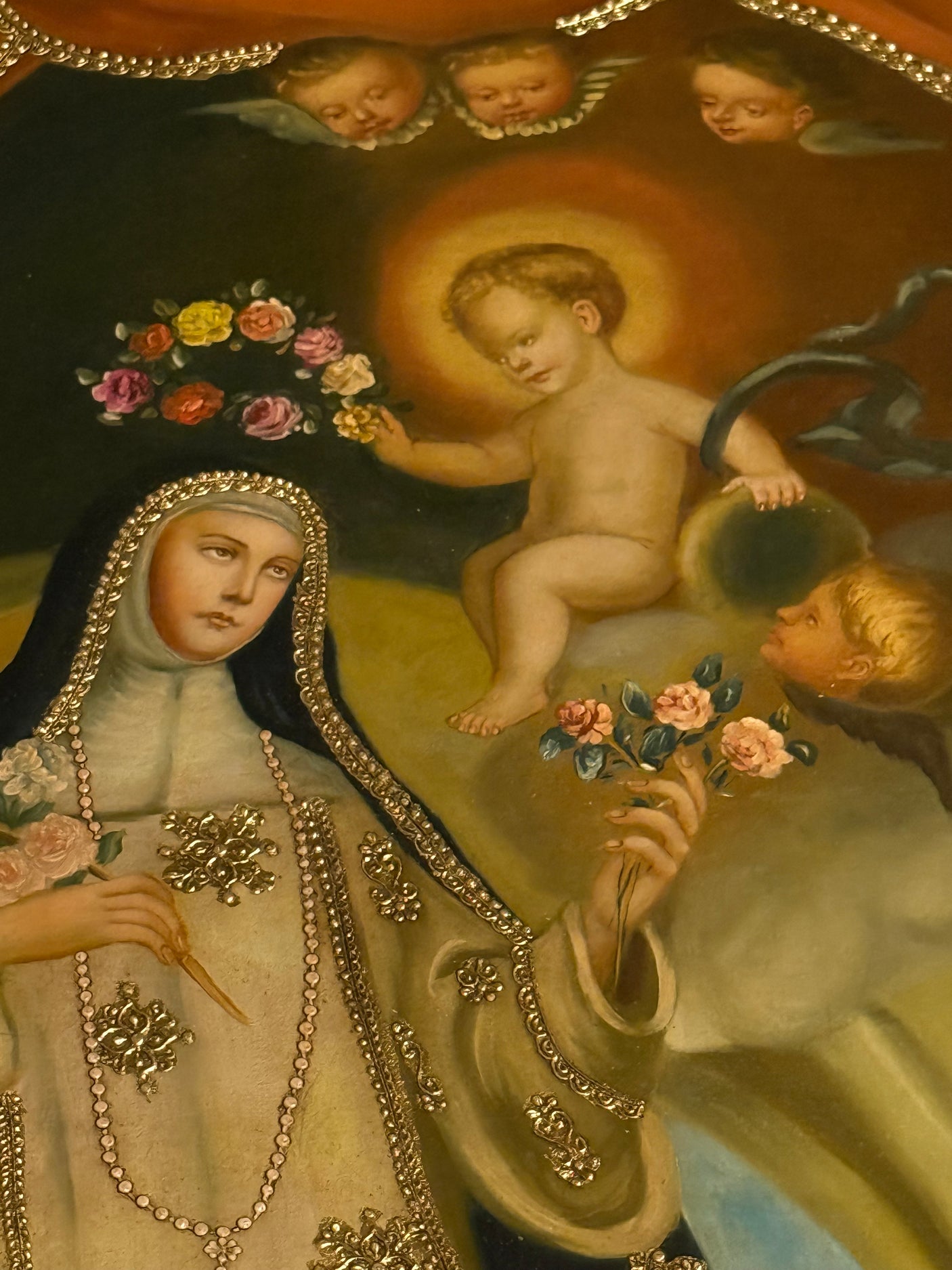 Saint Rose of Lima with Child Jesus