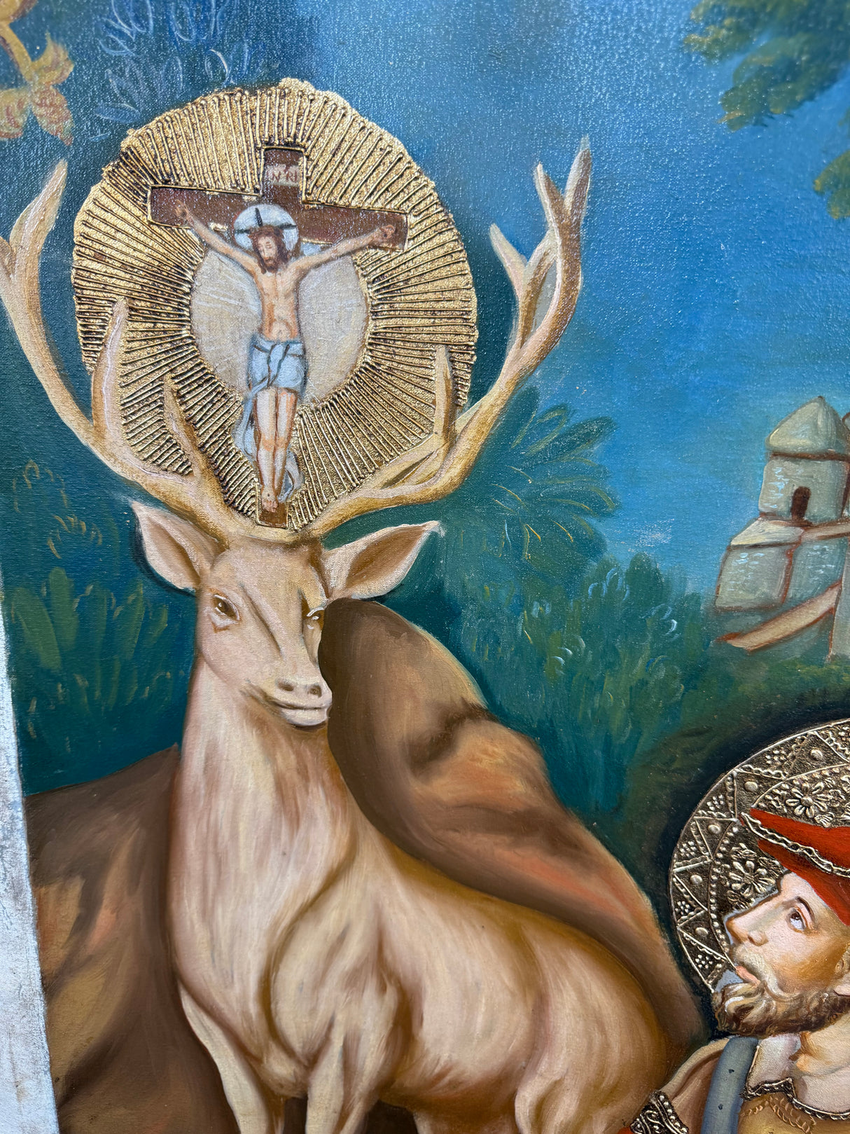 Saint Hubert. Patron Saint of Hunters