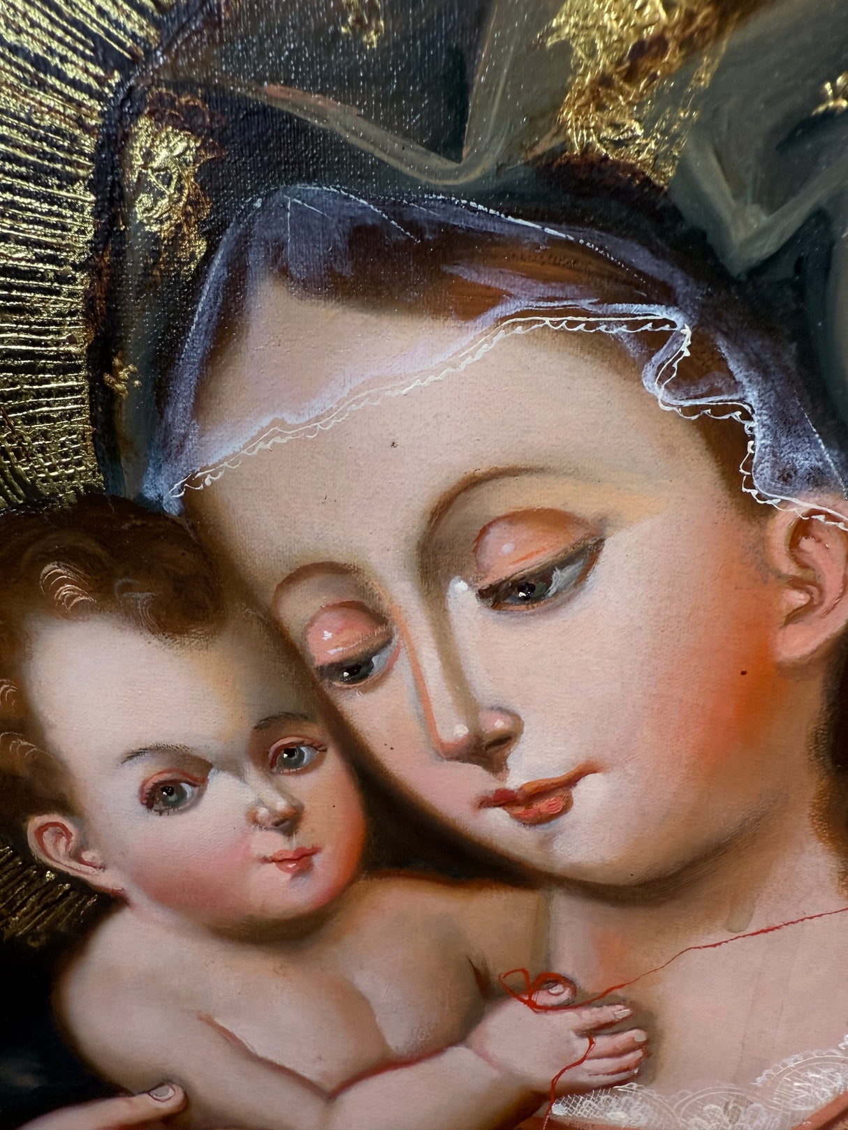 Virgin Mary and Jesus