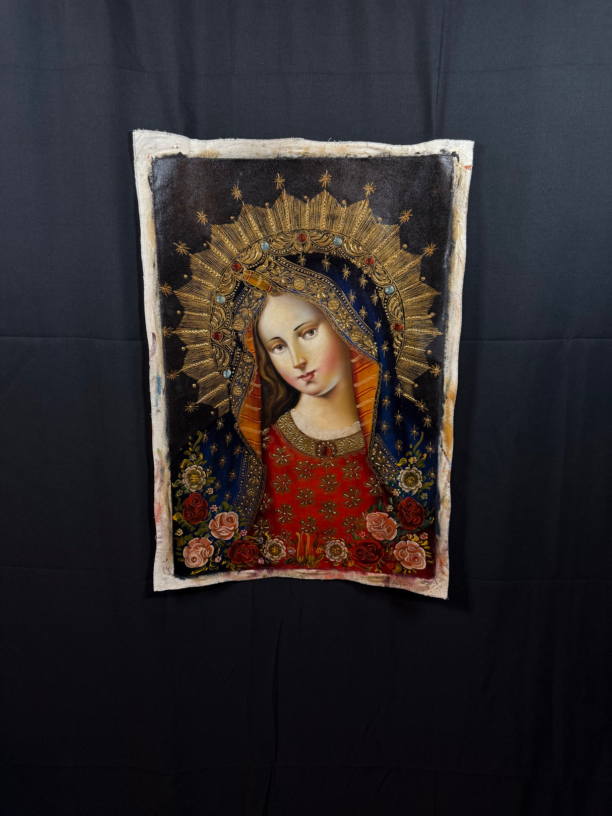 Madonna with Flowers