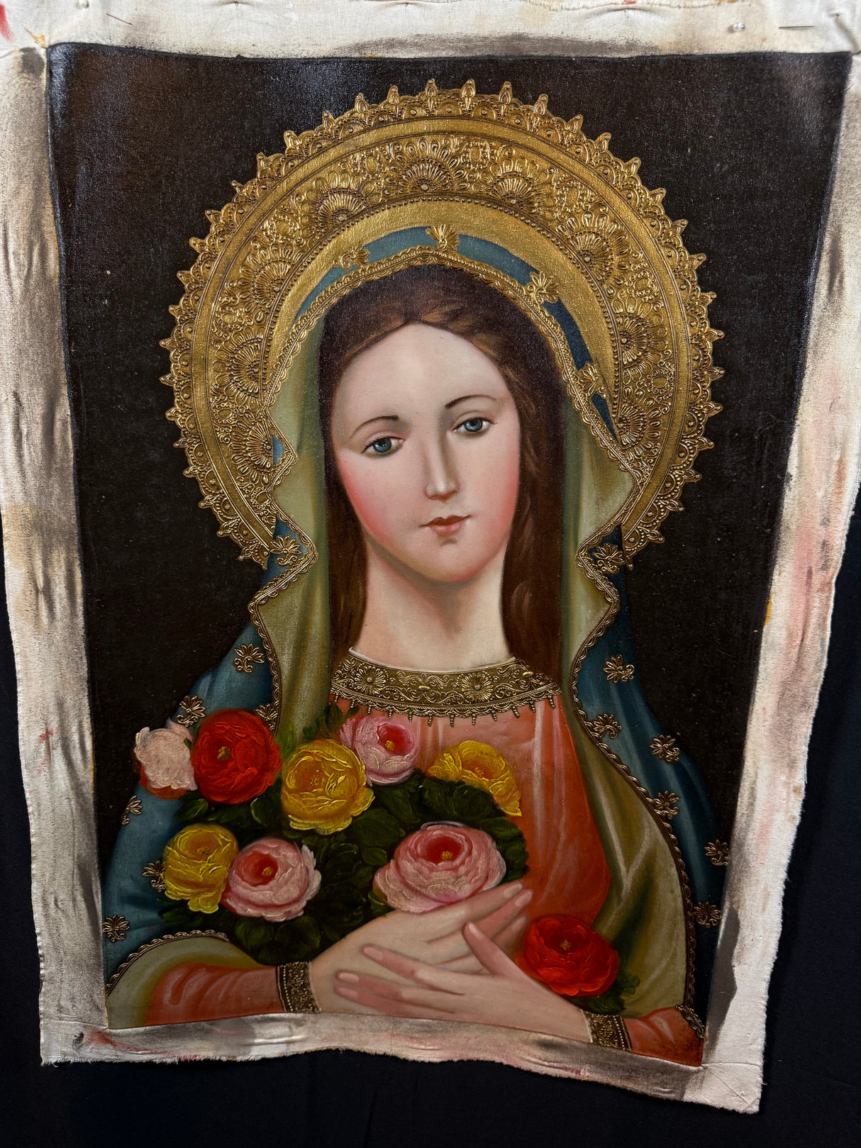 Madonna with Flowers