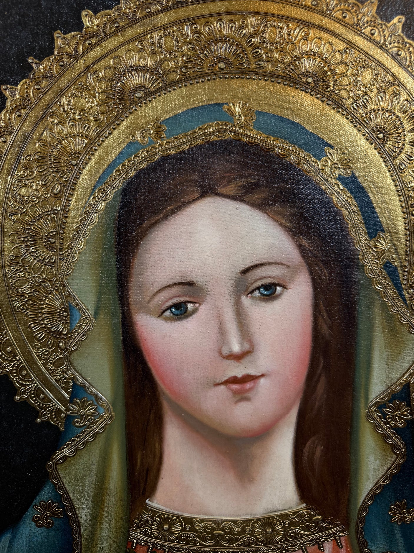 Madonna with Flowers