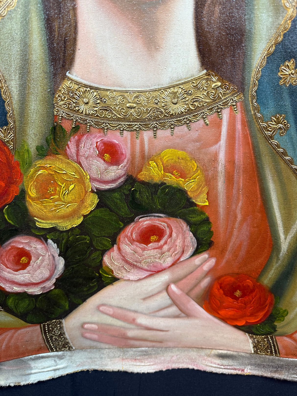 Madonna with Flowers