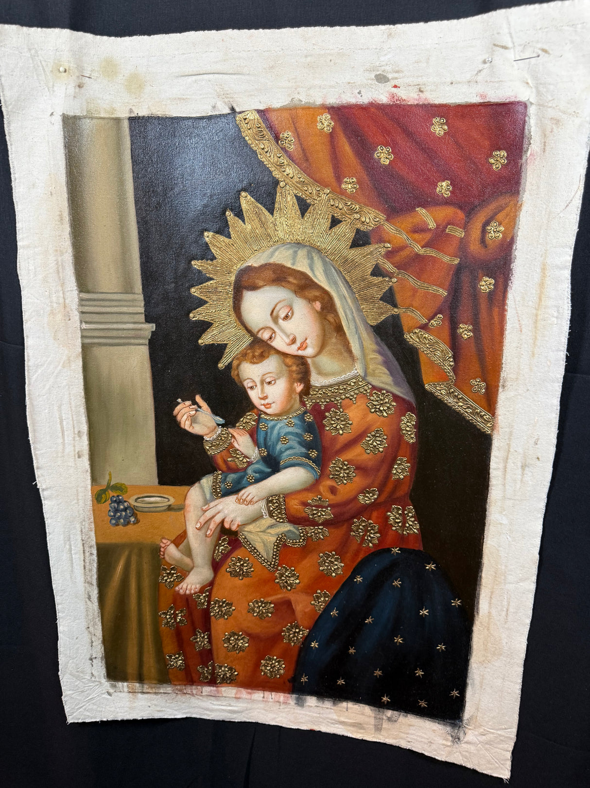 Mary Feeding Jesus