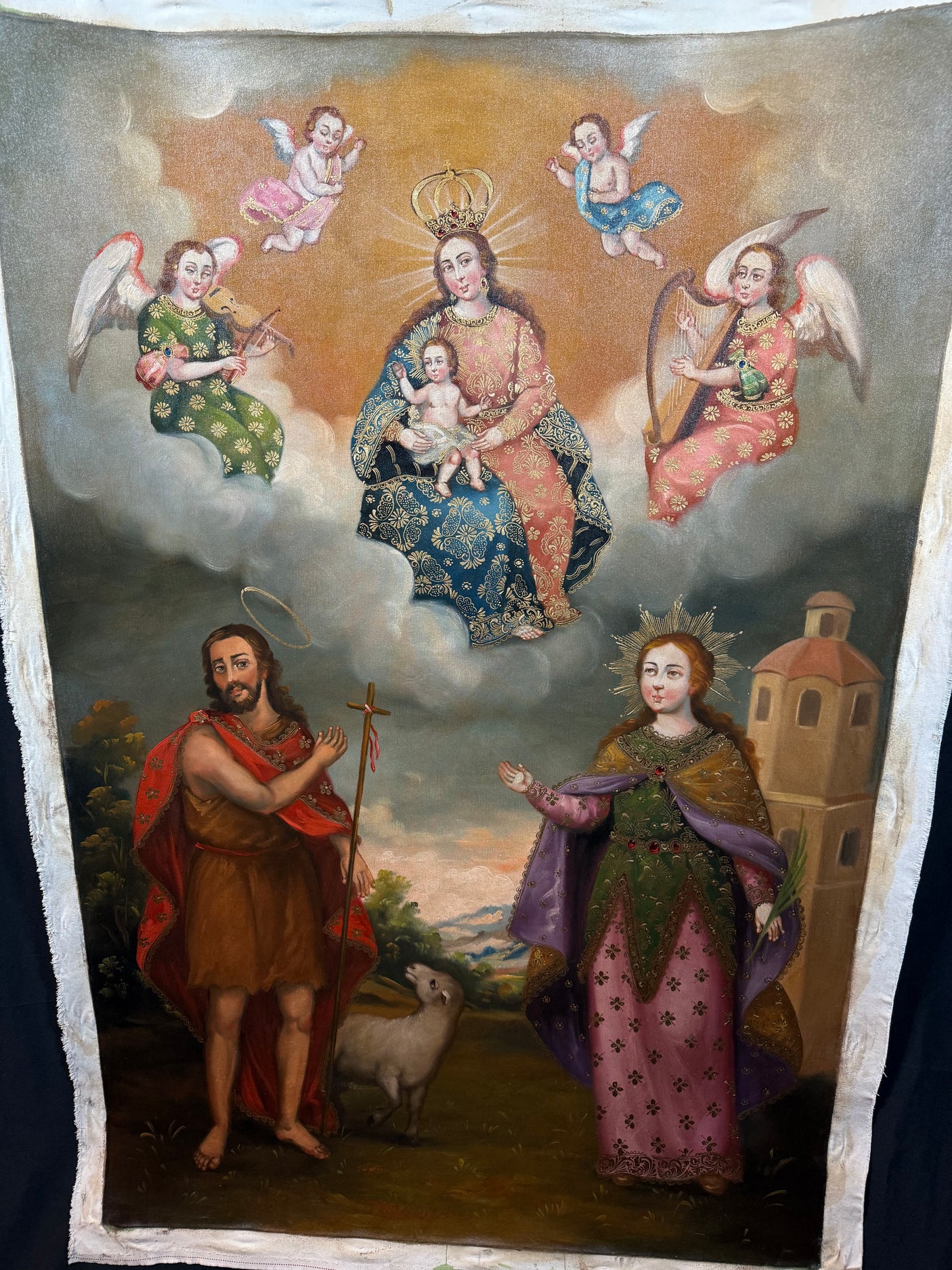 Virgin and Child with Saints Catherine of Alexandria and John the Baptist