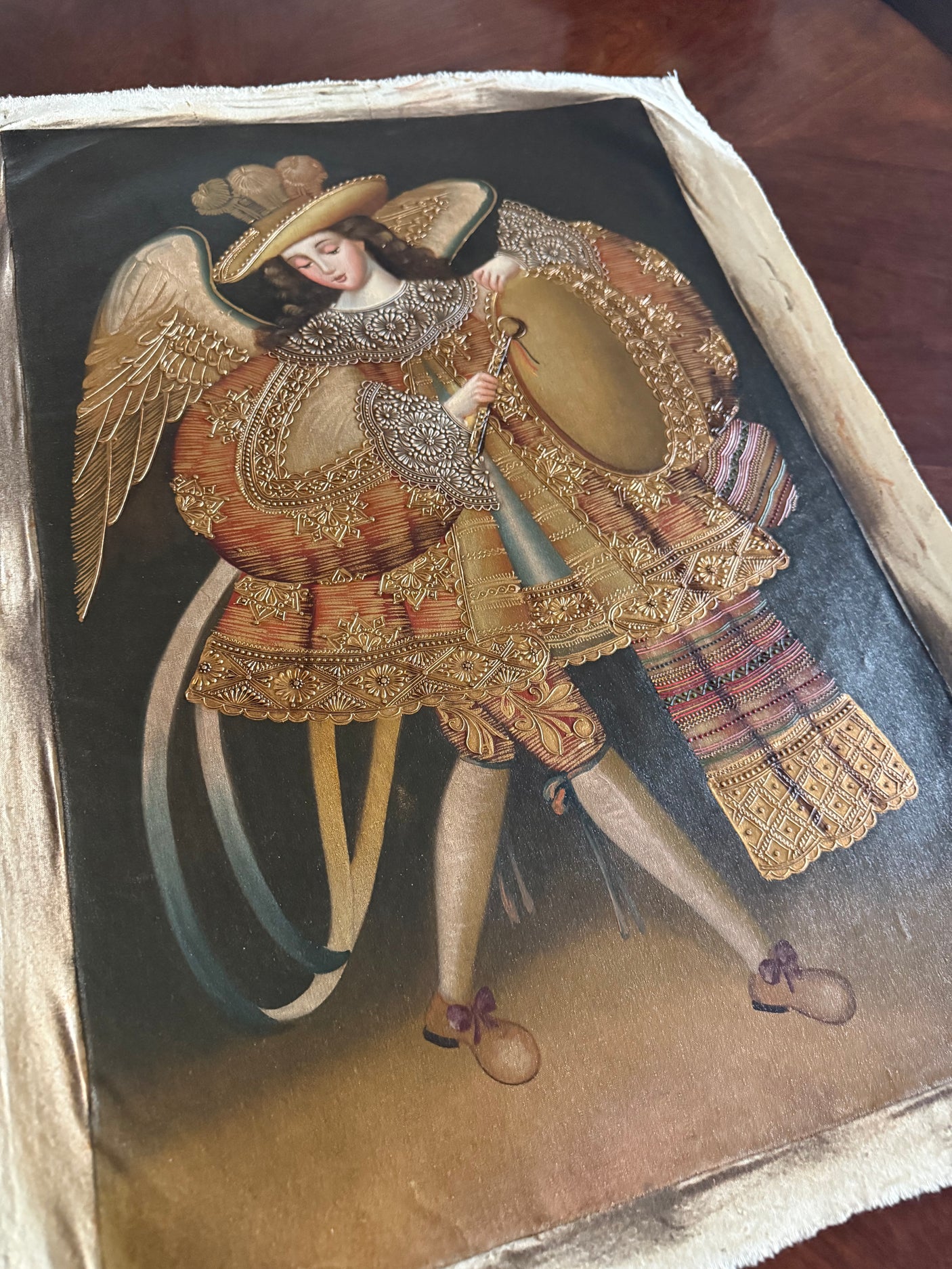 Angel with Tambourine
