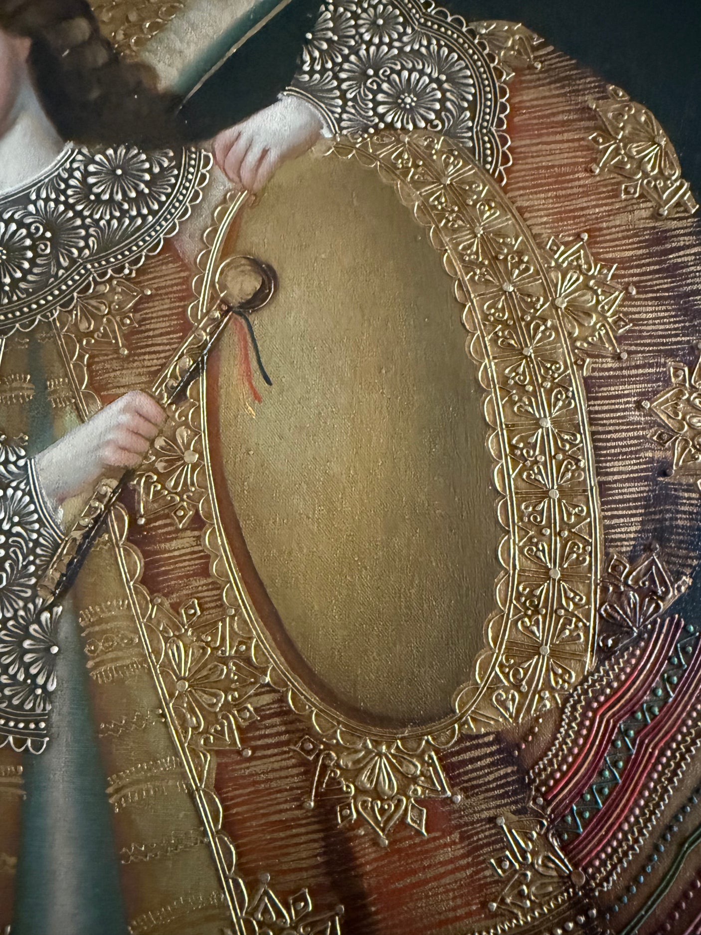 Angel with Tambourine