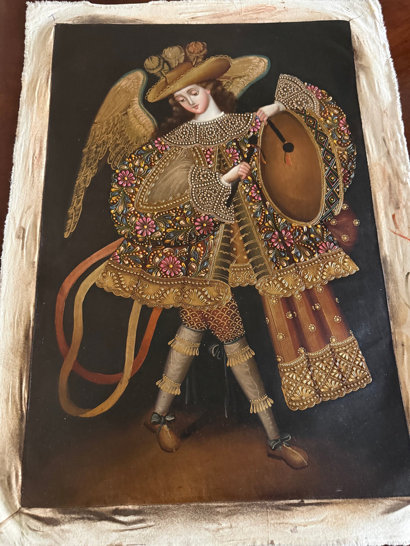 Angel with Tambourine