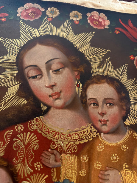 Mary with Jesus and John the Baptist