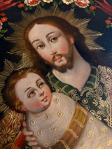 Saint Joseph with Jesus