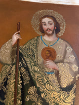 Catholic sacred art Saint Jude Thaddeus portrait