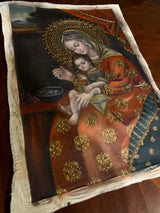 Our Lady Feeding Jesus