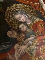 Our Lady Feeding Jesus