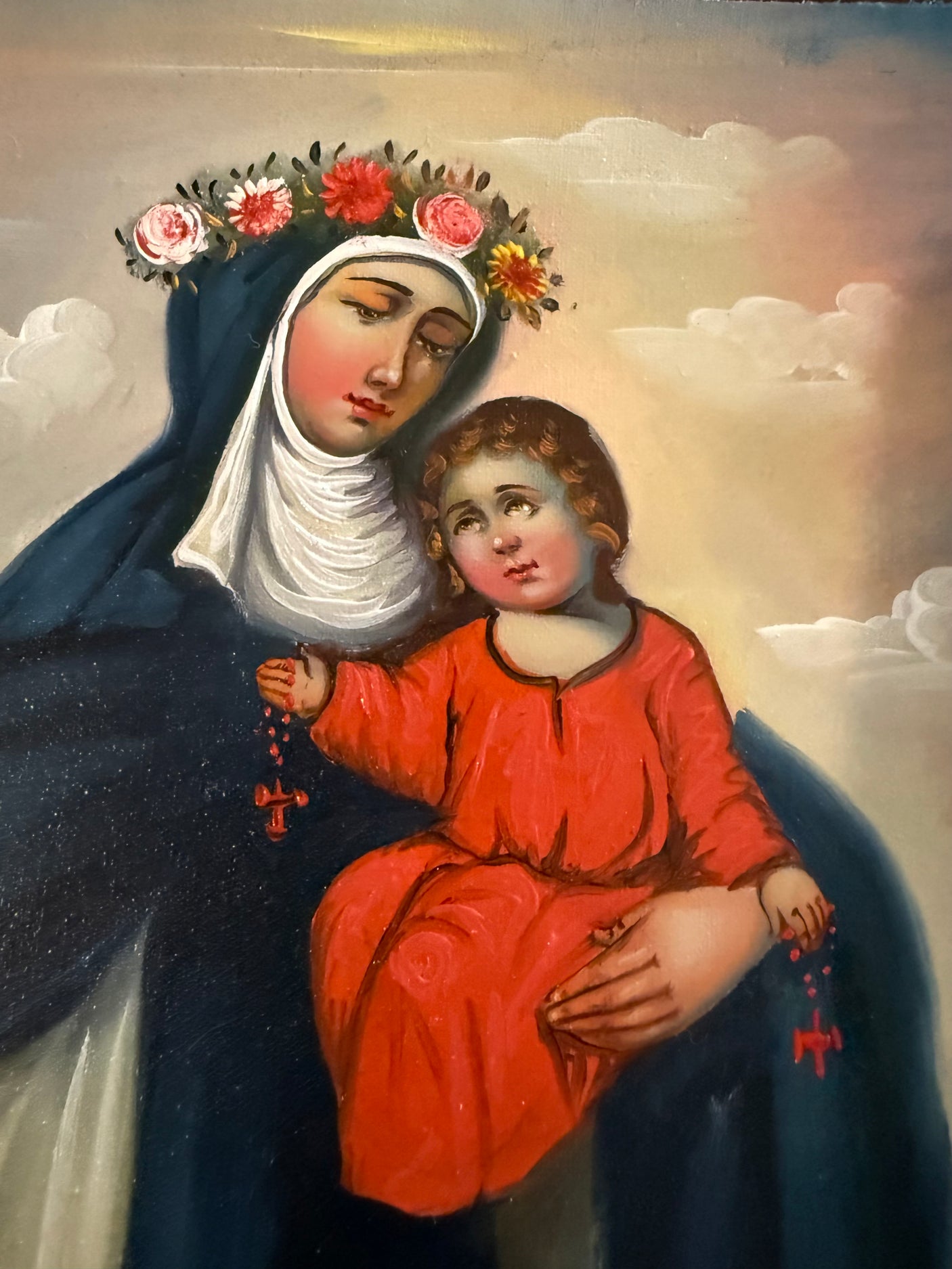 Saint Rose of Lima with Jesus