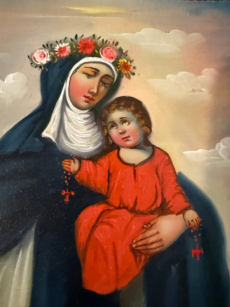 Saint Rose of Lima with Jesus