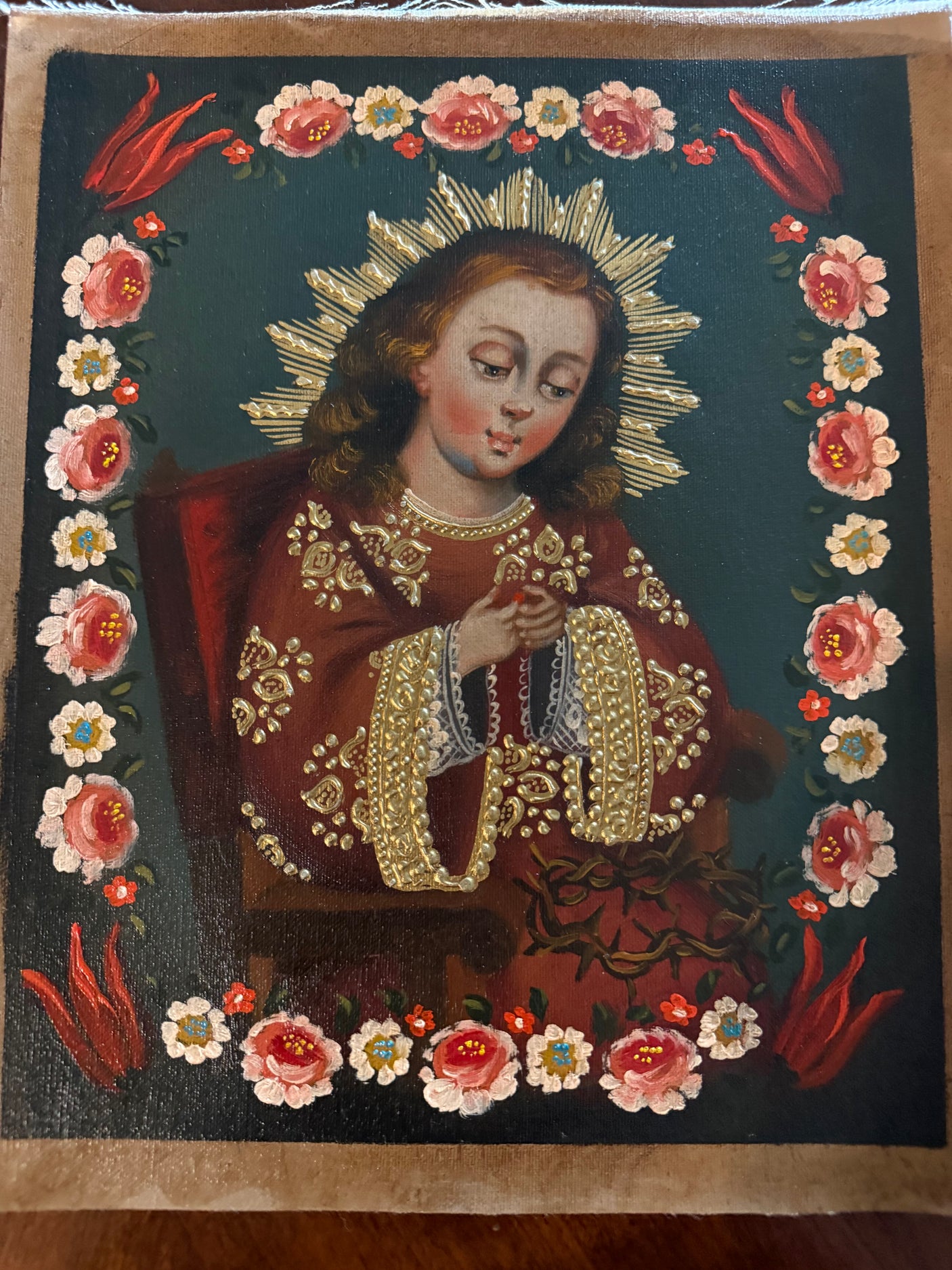 Child Jesus with Thorns