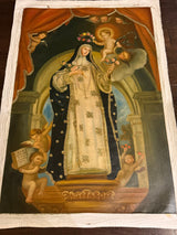 Saint Rose of Lima with Child Jesus
