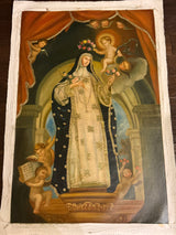 Saint Rose of Lima with Child Jesus