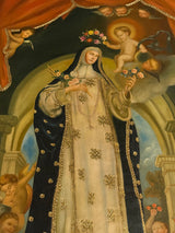 Saint Rose of Lima with Child Jesus