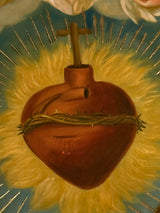 The Sacred Heart of Jesus With Angels
