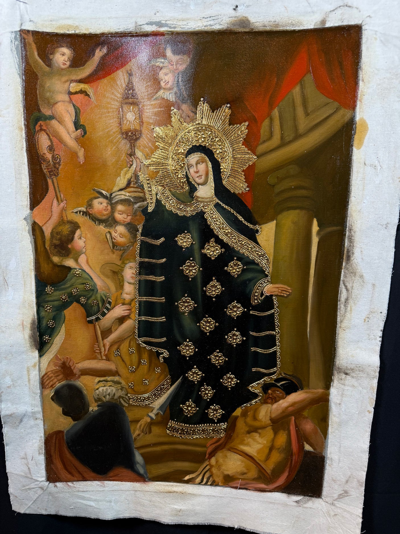 The Eucharistic Miracle of St. Clare of Assisi