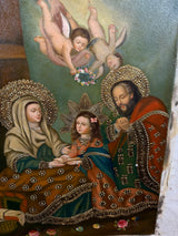 Saints Anne and Joachim with Saint Mary