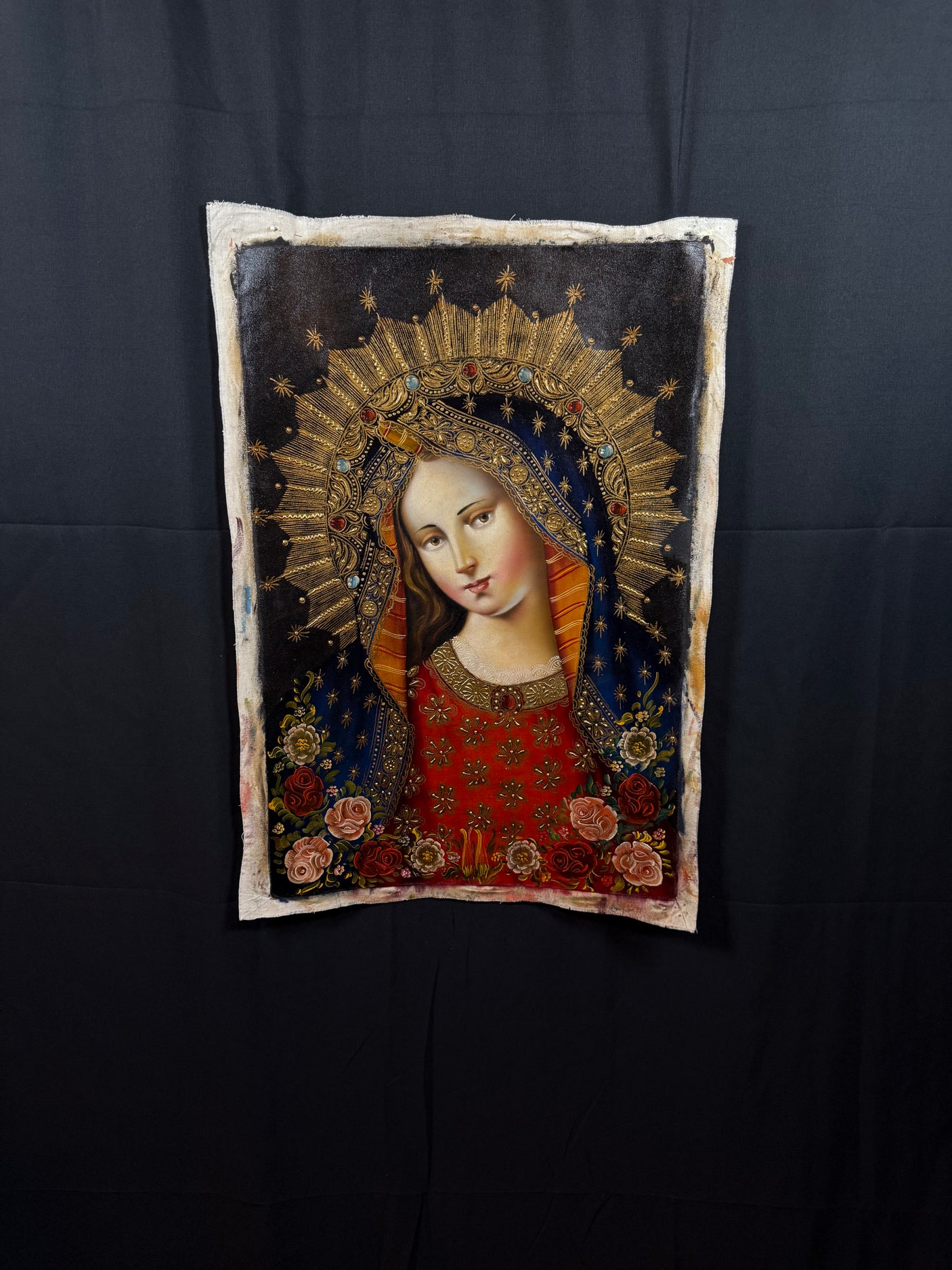 Madonna with Flowers