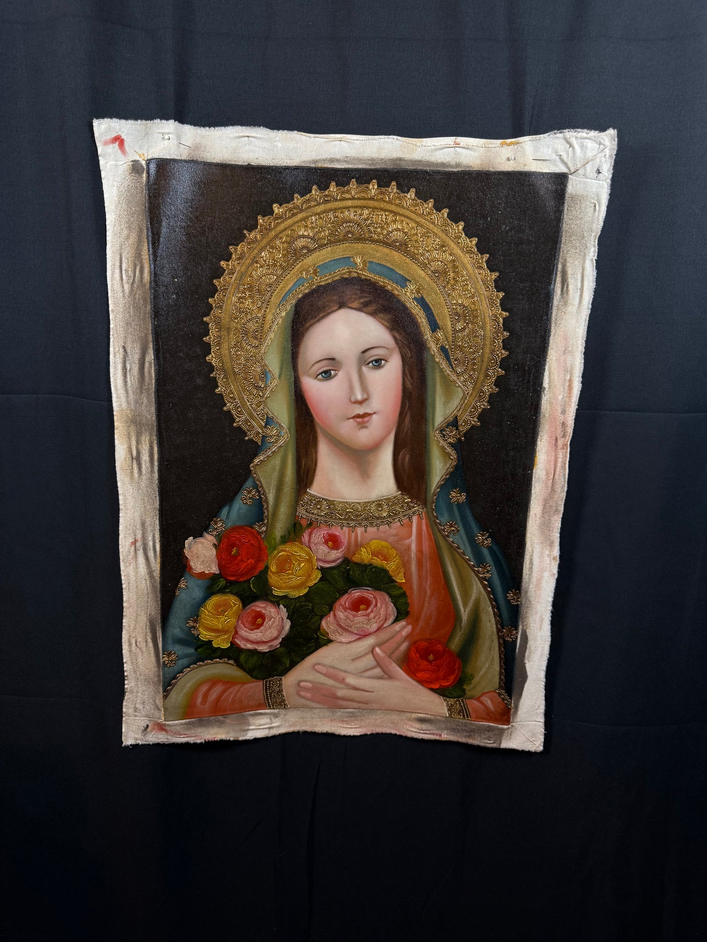 Madonna with Flowers