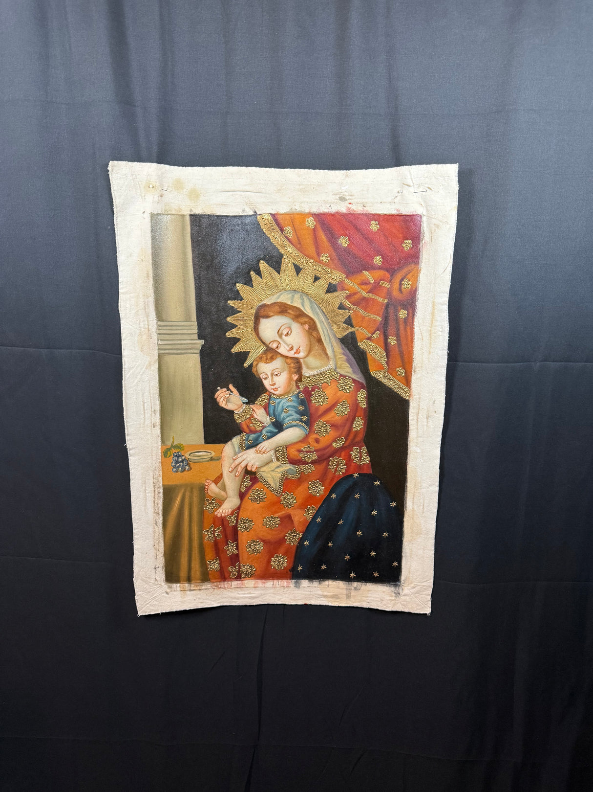 Mary Feeding Jesus