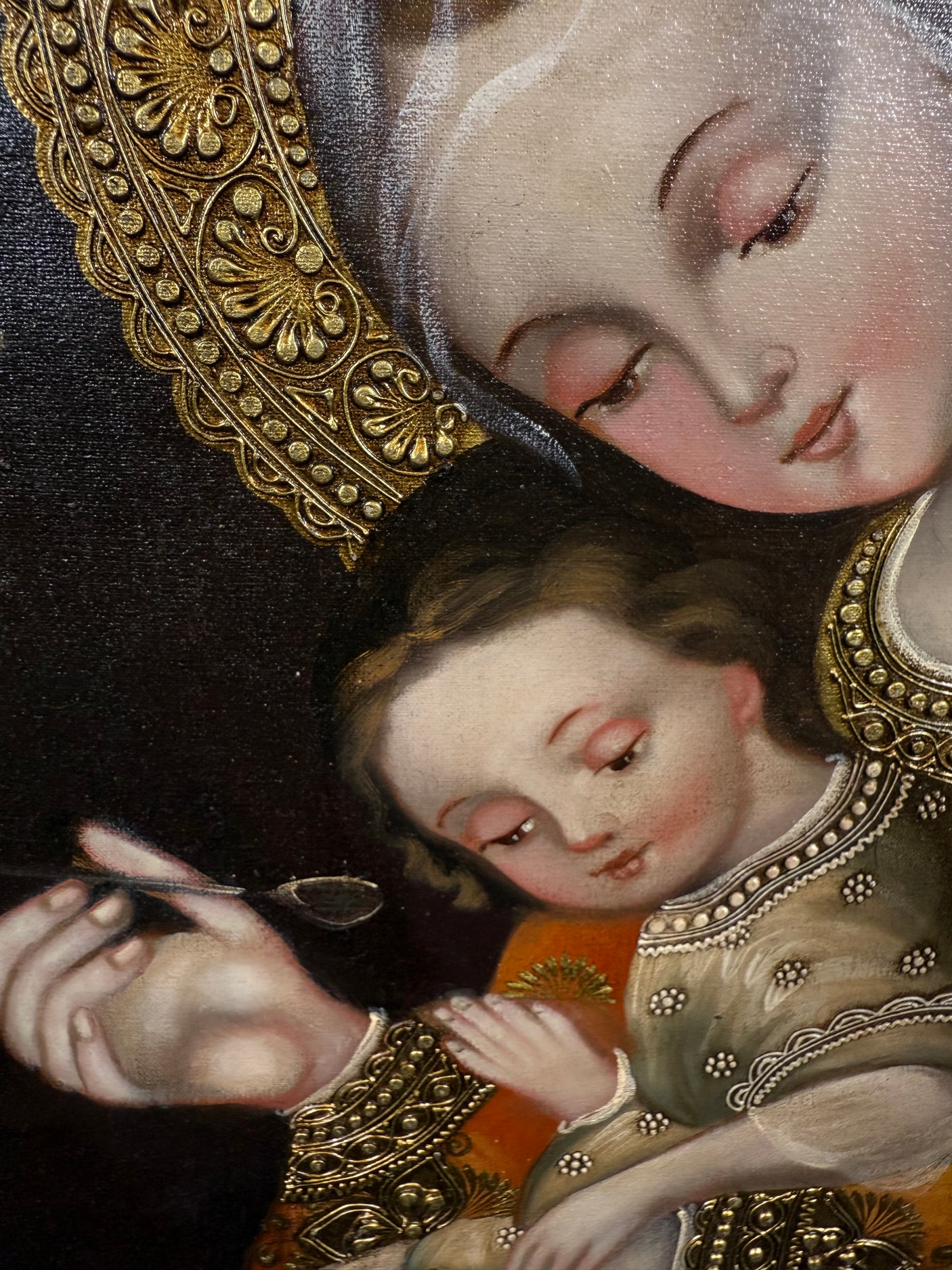 Mary Feeding Jesus