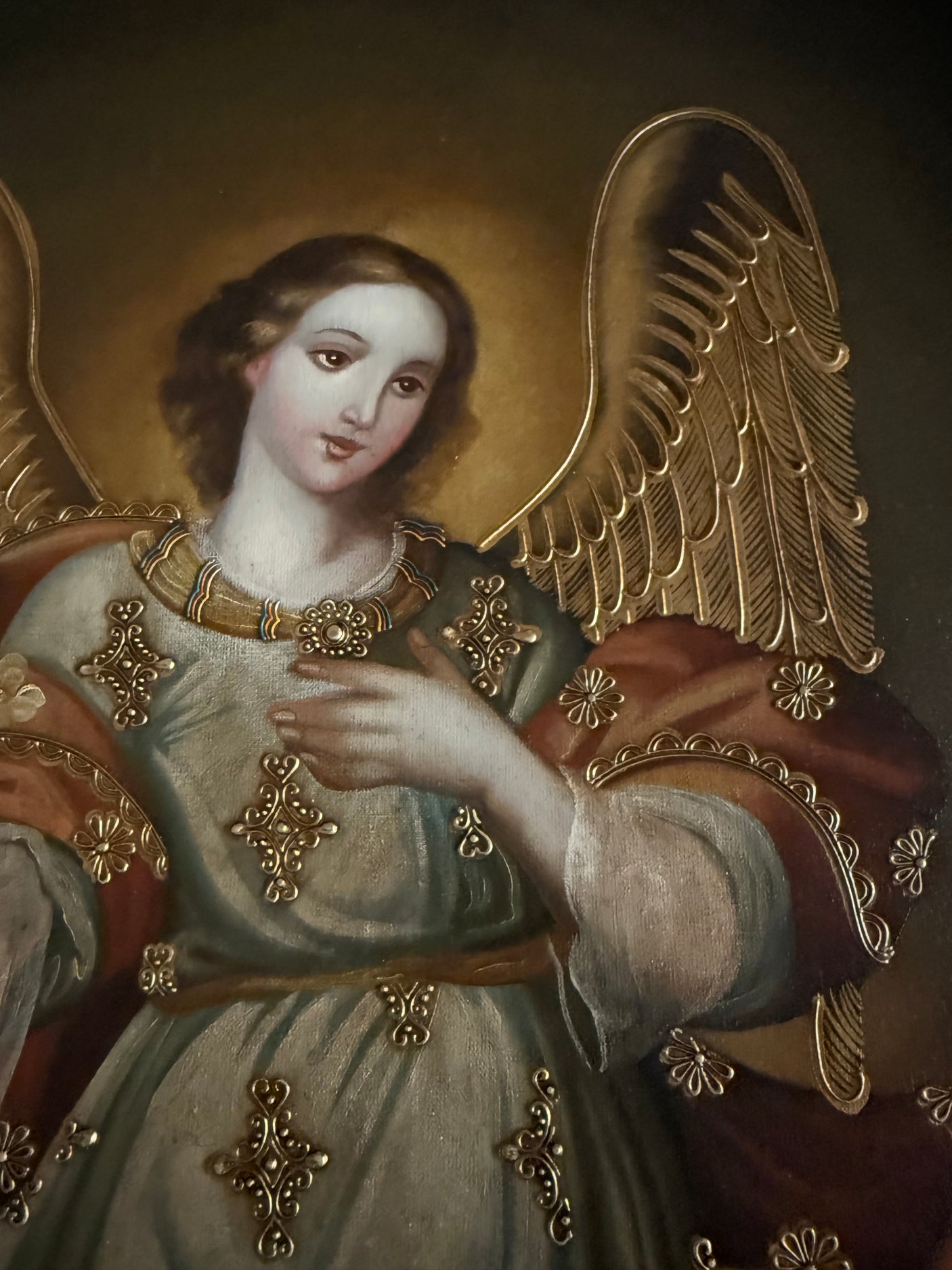 Angel with Lillies