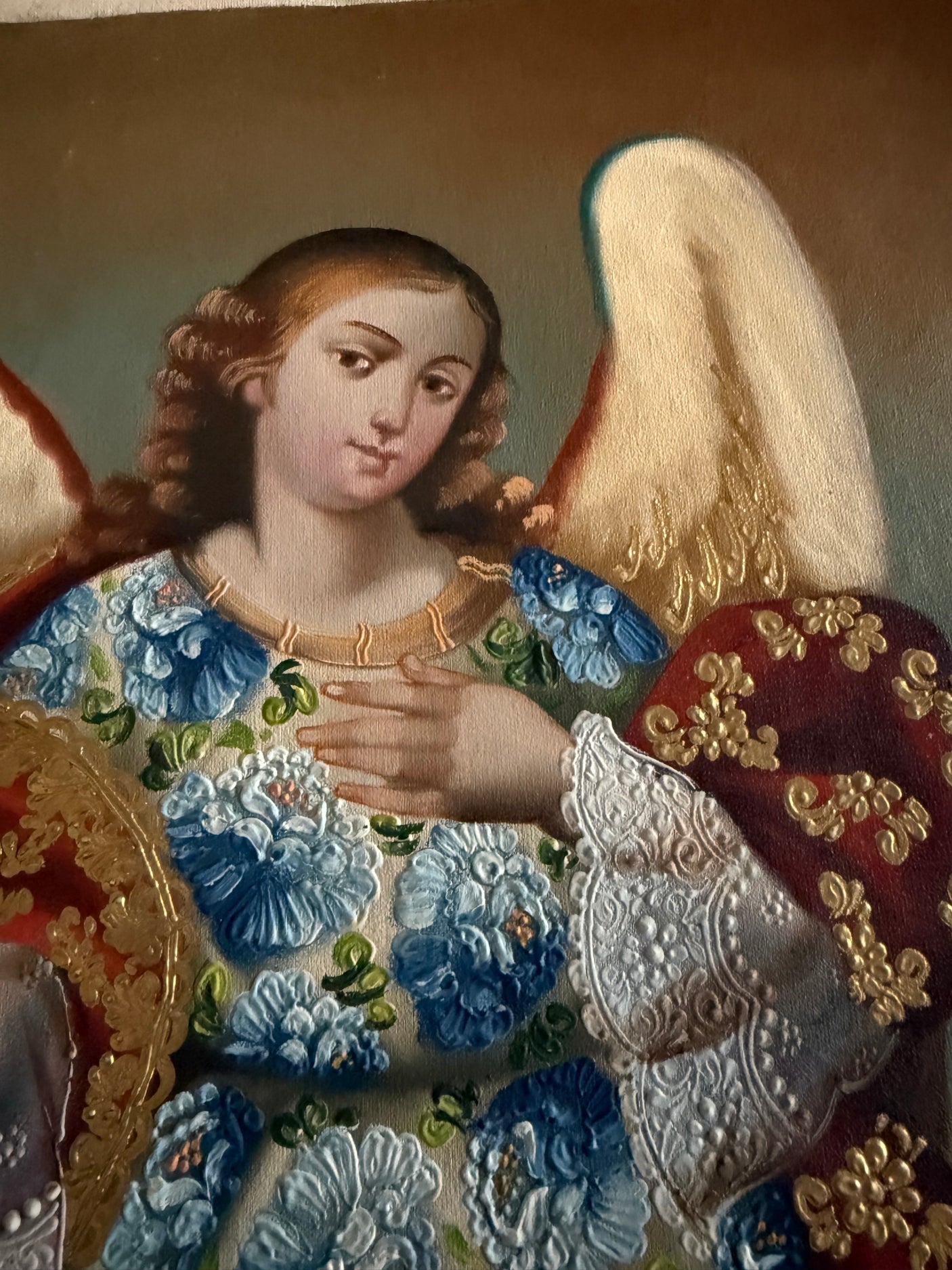 Angel with Lillies