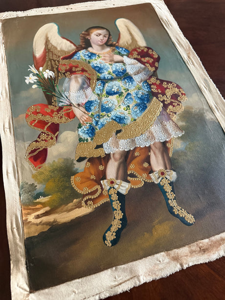 Angel with Lillies