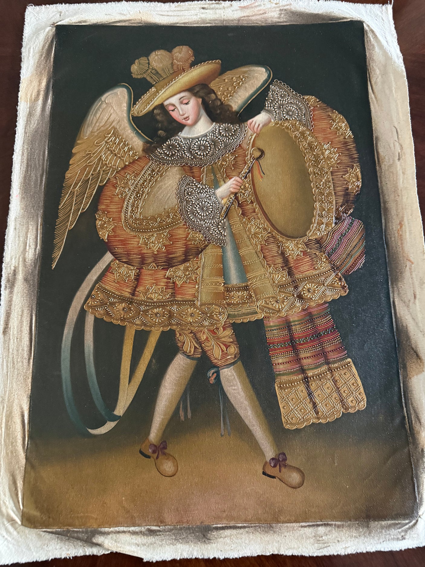 Angel with Tambourine