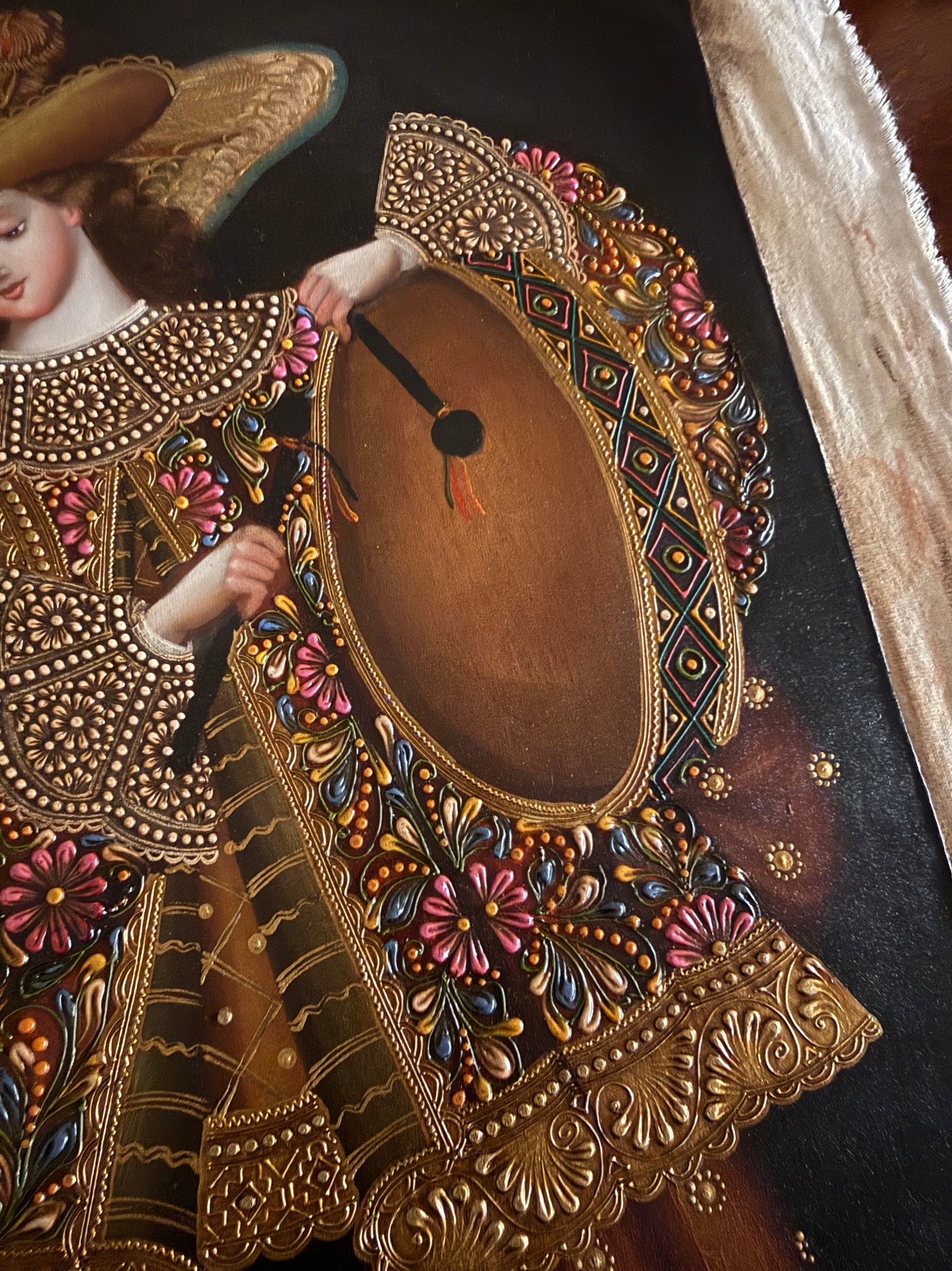 Angel with Tambourine