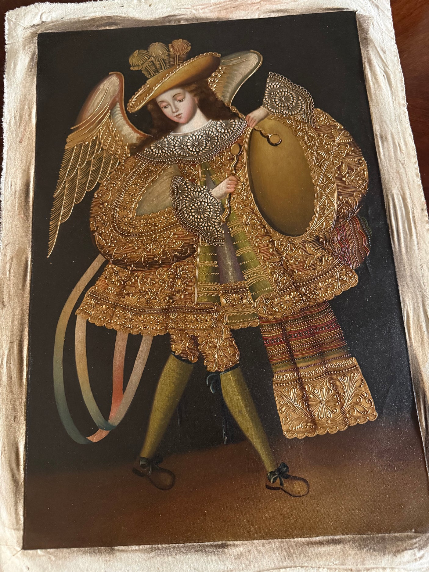 Angel with Tambourine