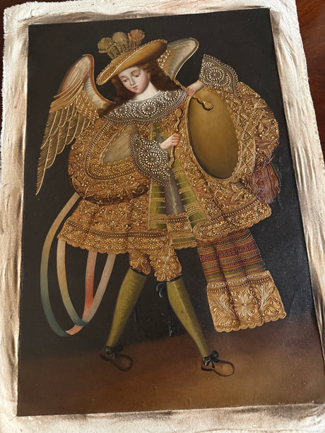 Angel with Tambourine