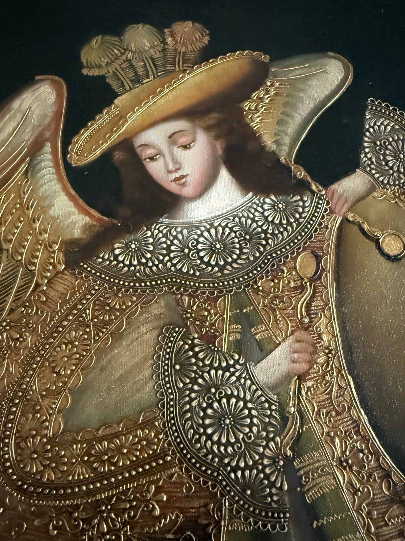 Angel with Tambourine