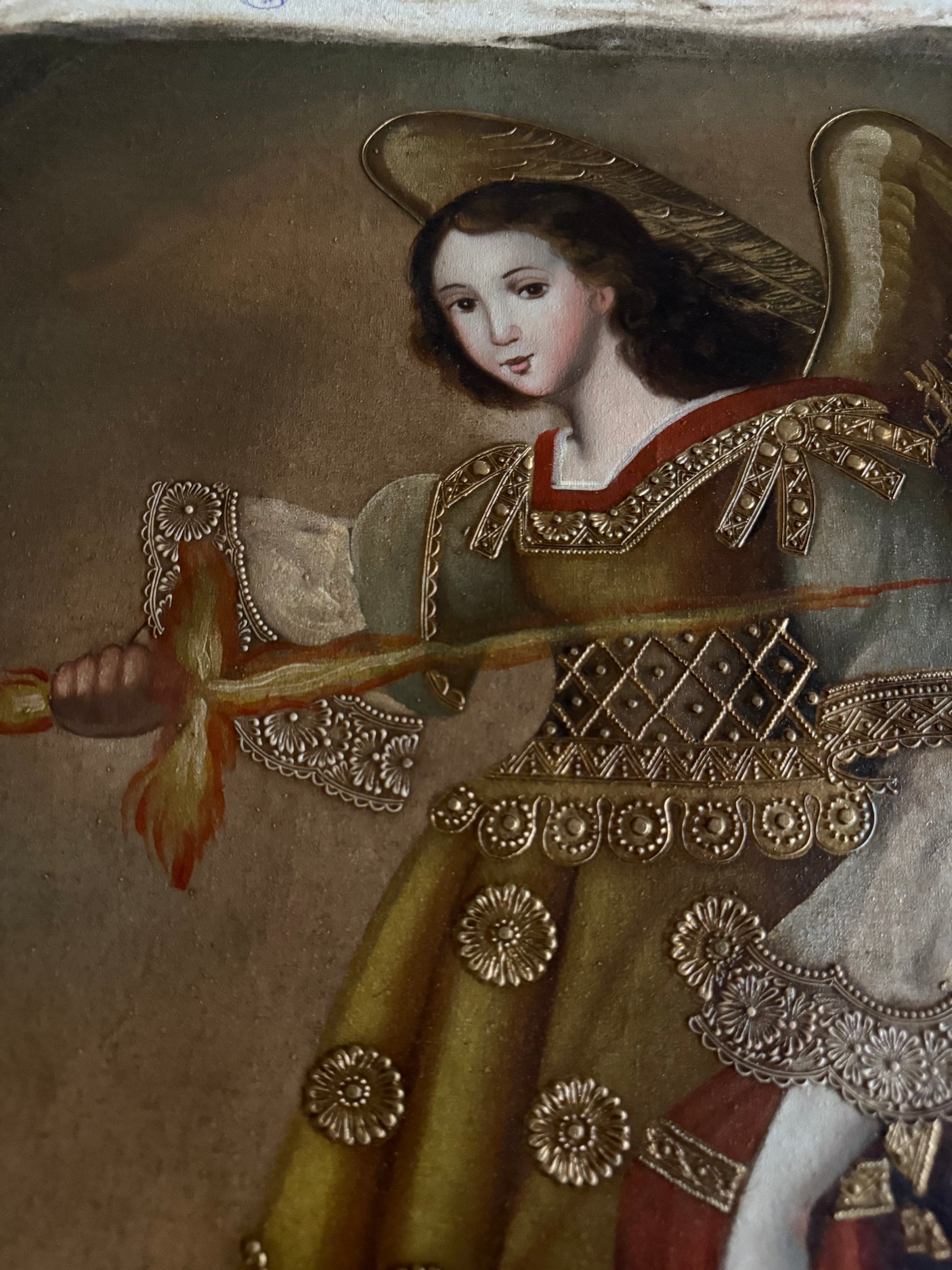 Archangel with Flaming Sword